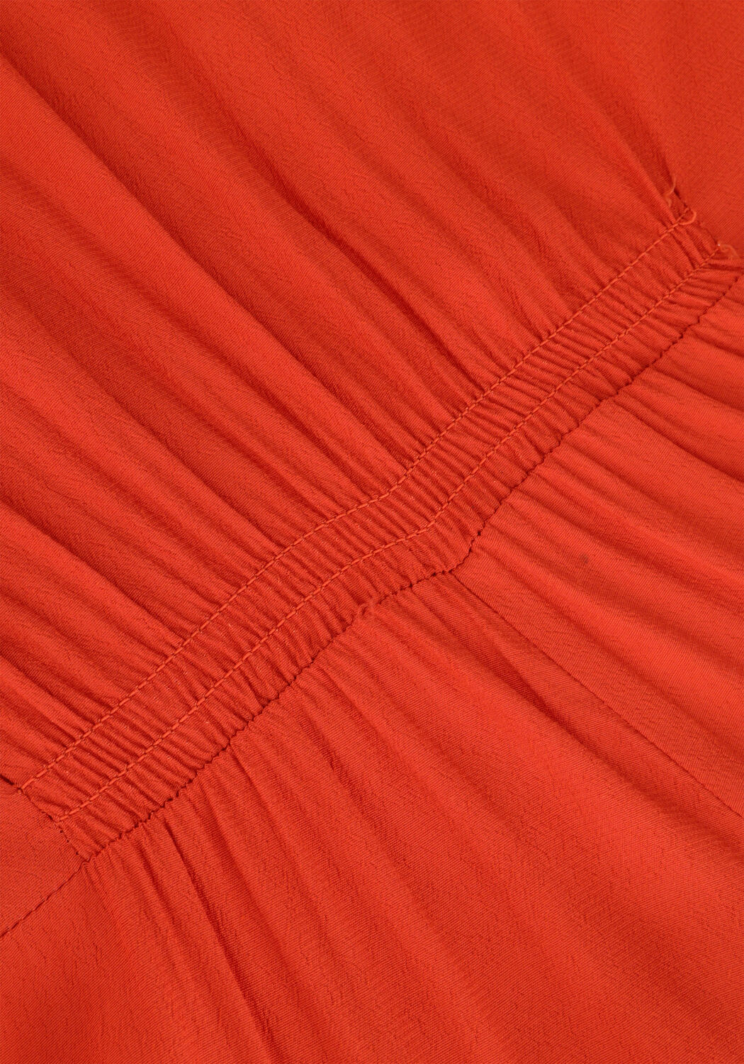 Oranje MODSTR&Ouml;M Midi jurk RAVENMD LONG DRESS - large