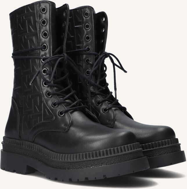 Zwarte NIK & NIK Veterboots LOGO BOOTS Zwarte NIK & NIK Veterboots LOGO BOOTS - large