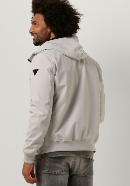 Gebroken wit PUREWHITE Jack SOFTSHELL JACKET WITH RUBBERBADGE AT SLEEVES - large