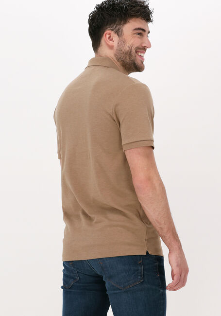 Camel SELECTED MEN Polo SLHPARIS SS POLO B NOOS - large