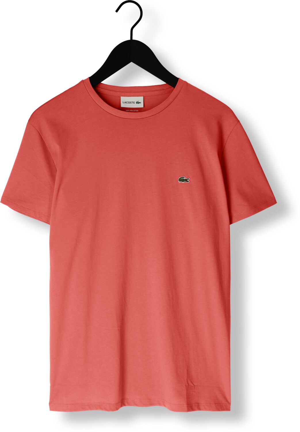 LACOSTE Heren Polo's & T-shirts 1ht1 Mens Tee-shirt 12 Perzik
