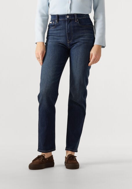 Donkerblauwe CALVIN KLEIN Mom jeans NEW MOM JEAN D842G - large