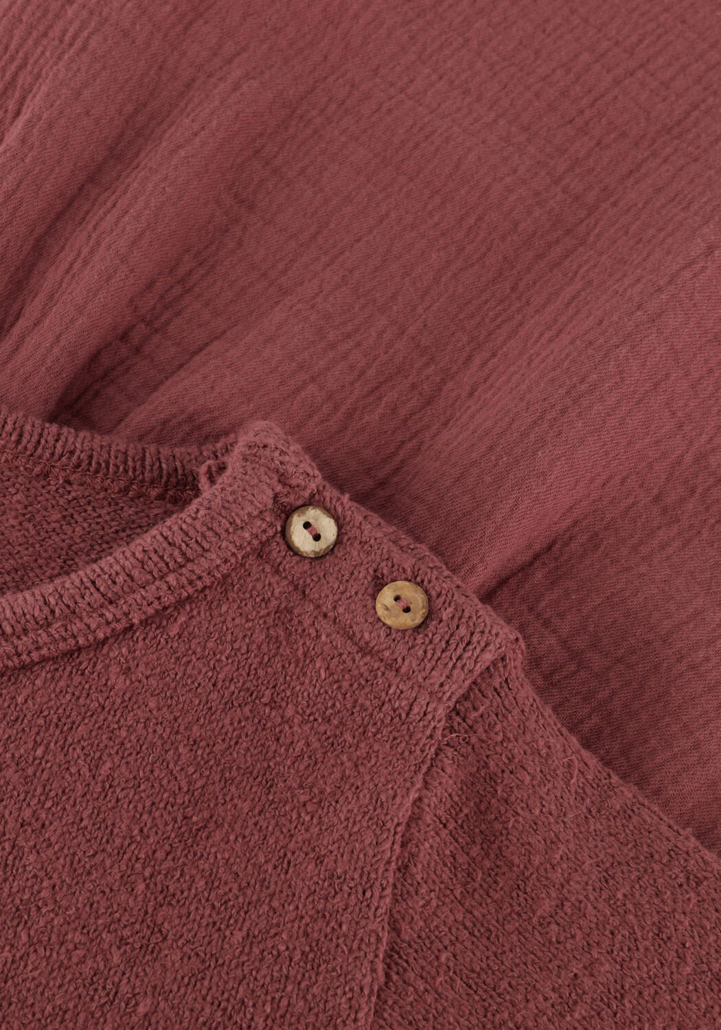 Bordeaux PLAY UP Jurken MIXED DRESS - large