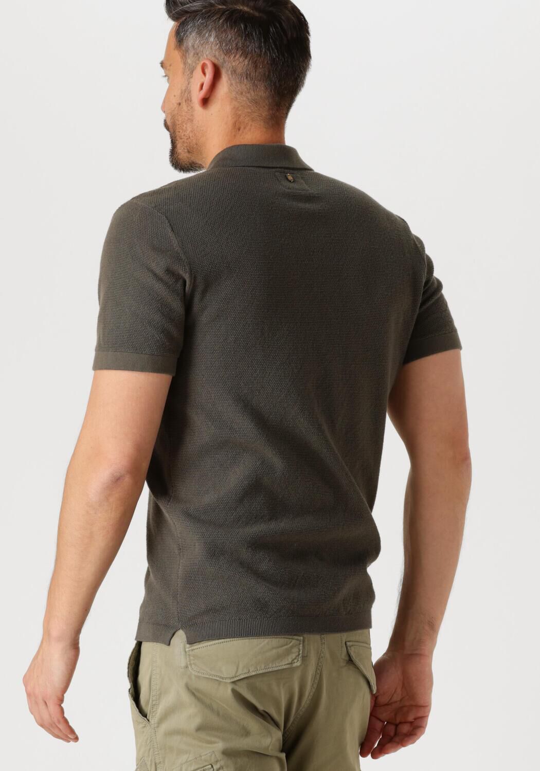 PME LEGEND Heren Polo's & T-shirts Short Sleeve Polo Cotton Groen
