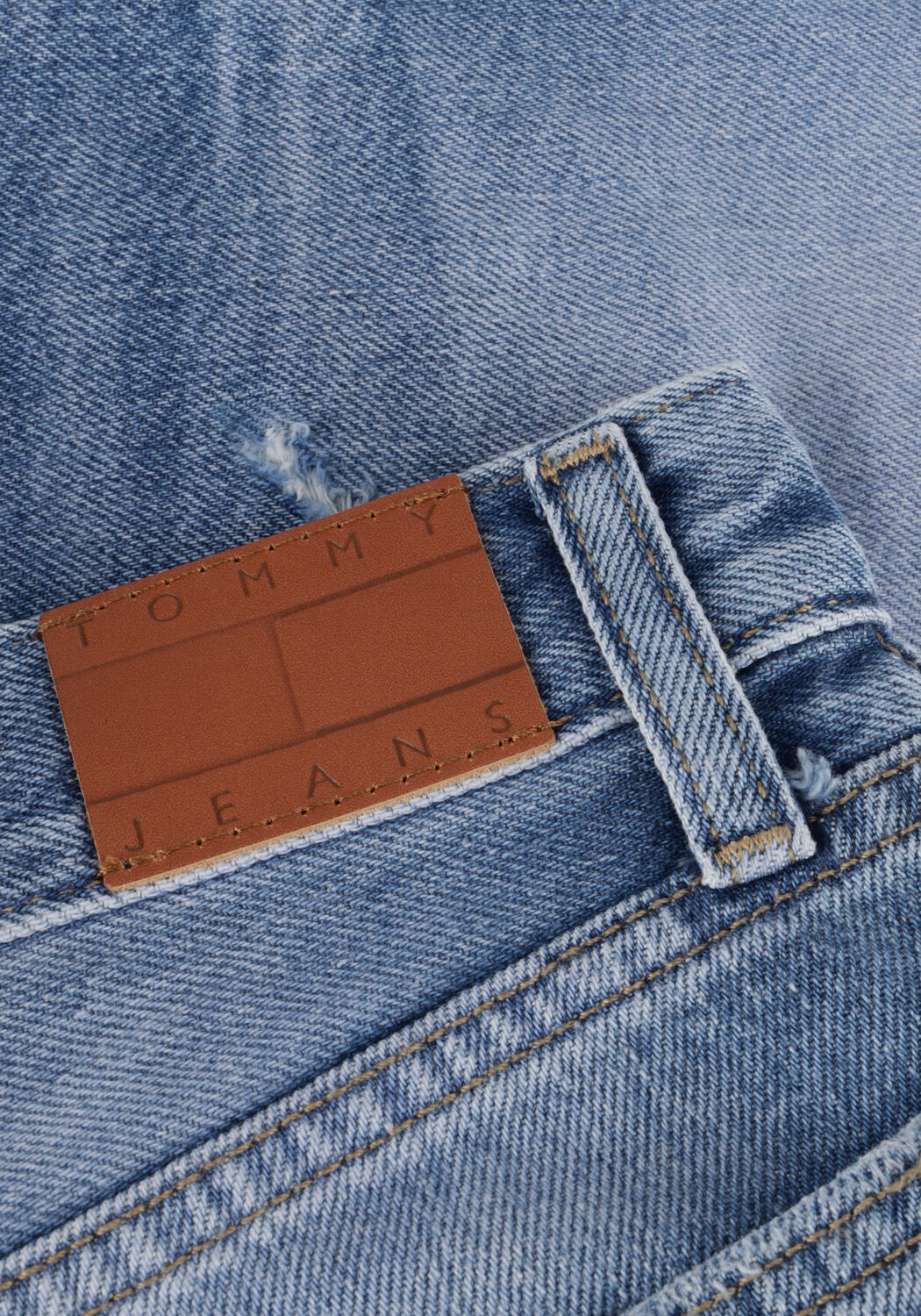 Blauwe TOMMY JEANS Korte broek HOT PANT BI8036 - large