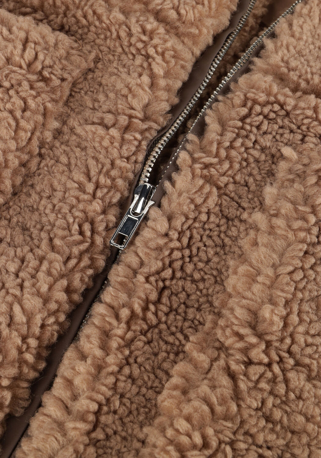 Camel NEO NOIR Teddy jas EFFA TEDDY JACKET - large