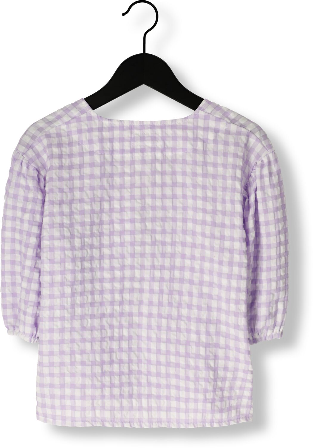 Salty Stitch Meisjes Blouses Gingham Blouse Lila