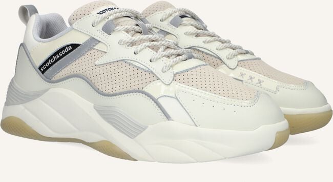 Witte SCOTCH & SODA Lage sneakers CASSIUS Witte SCOTCH & SODA Lage sneakers CASSIUS - large