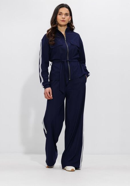 Blauwe PENN & INK Jassen JACKET STRIPE - large