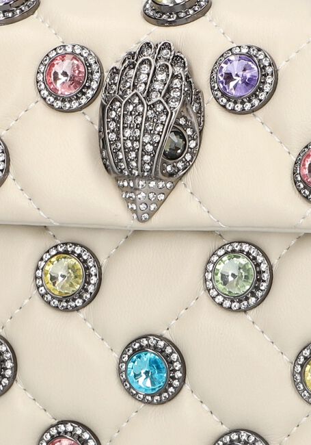 Beige KURT GEIGER LONDON Handtas CRYSTALS MINI KENSINGTON Beige KURT GEIGER LONDON Handtas CRYSTALS MINI KENSINGTON - large