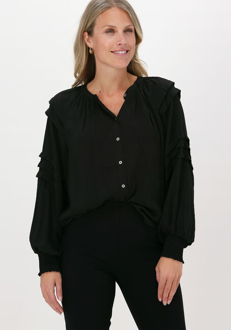 Zwarte CO'COUTURE Blouses CORA PLEAD SHIRT - large