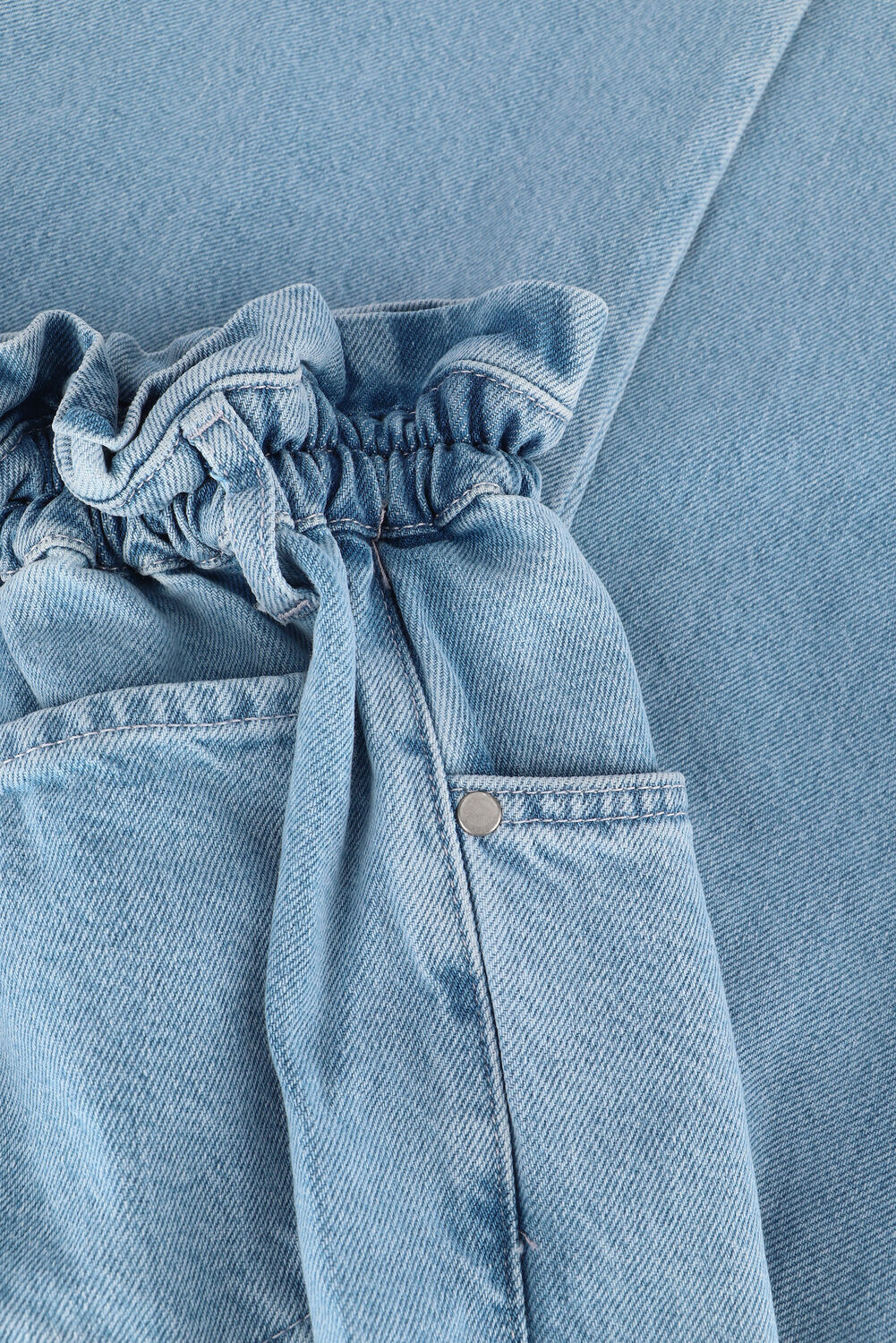 Lichtblauwe MINUS Mom jeans DINA PANTS - large