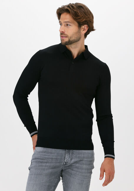 Zwarte GENTI Polo K4054-3260 - large