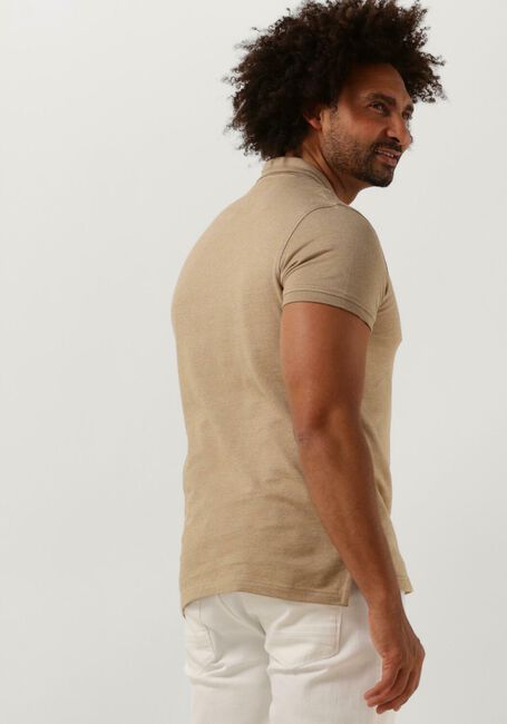 Bruine TOMMY HILFIGER Polo PRETWIST MOULINE SLIM FIT POLO - large