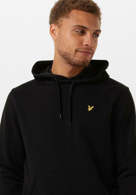 Zwarte LYLE & SCOTT Truien/vesten PULLOVER HOODIE - large