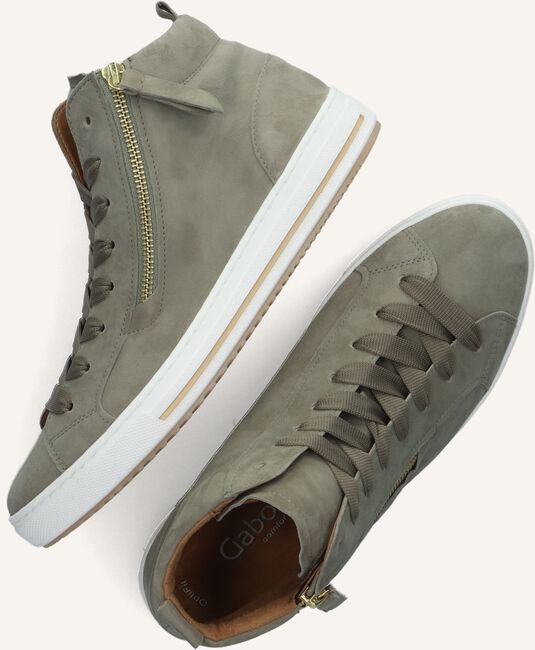Groene GABOR Hoge sneakers 505.1 Groene GABOR Hoge sneakers 505.1 - large