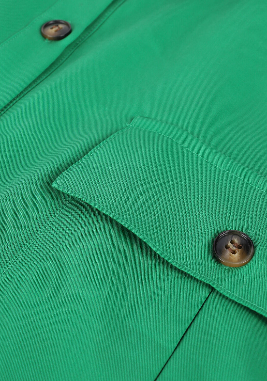 Groene MY ESSENTIAL WARDROBE Mini jurk KAMMA SS DRESS - large