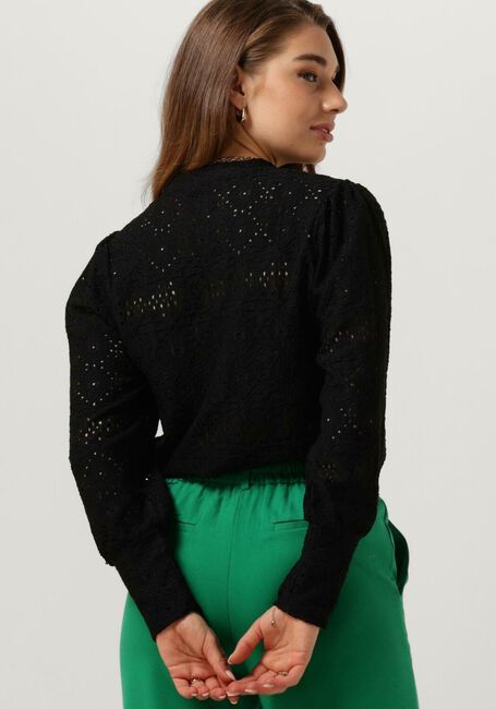 Zwarte OBJECT Blouses OBJFEODORA L/S TOP NOOS - large