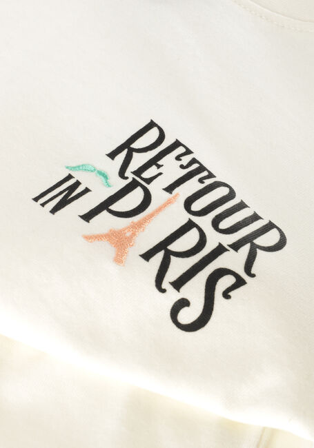 Witte RETOUR T-shirt MARETTA - large