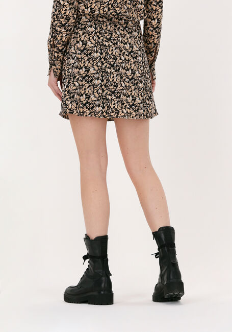 Zwarte ANOTHER LABEL Minirok VARME FLORAL SKIRT - large