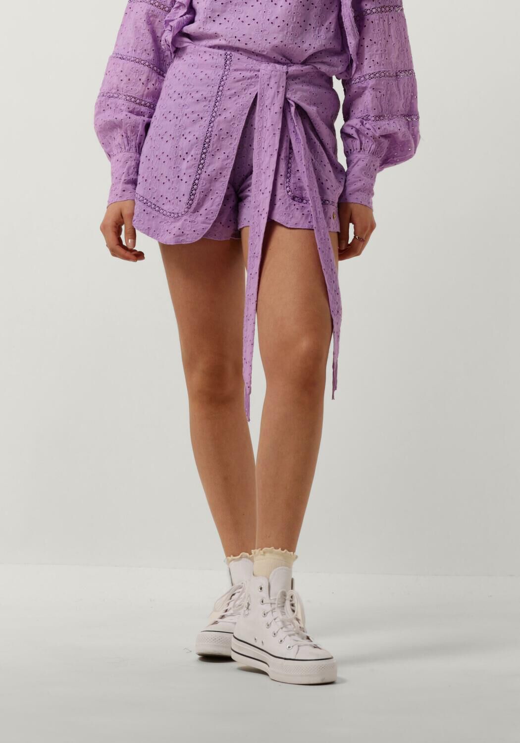 Harper & Yve Lila Jane-SH Shorts Purple Dames