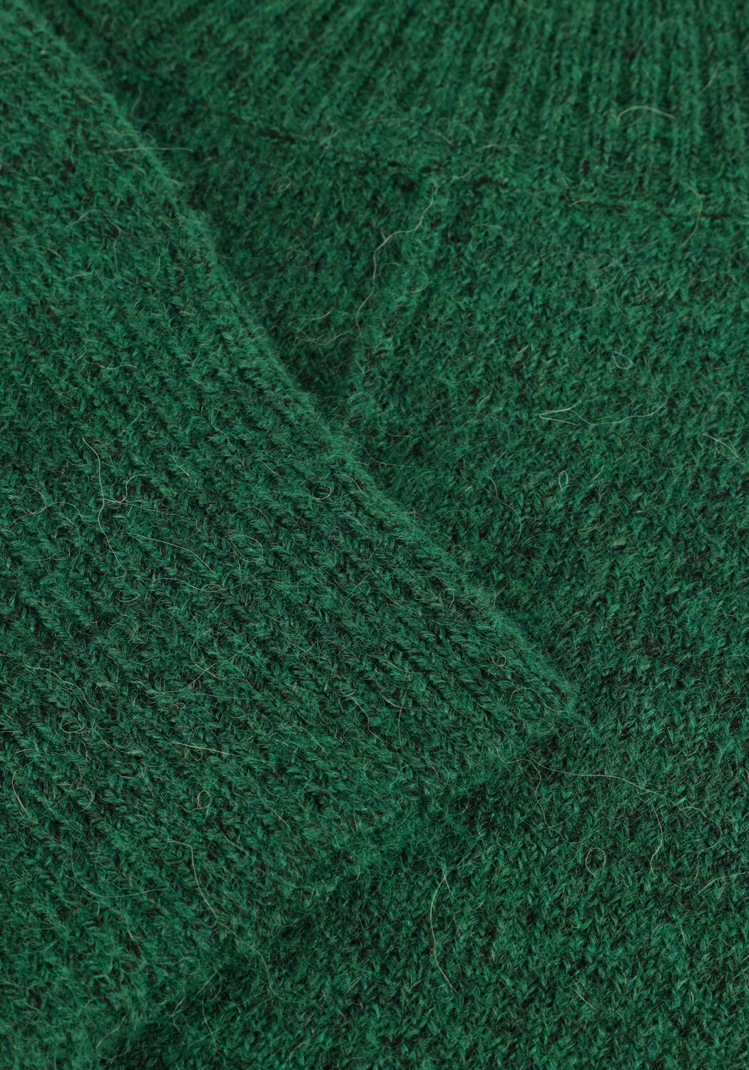 Groene Y.A.S. Trui YASBALIS LS HIGH NECK KNIT - large