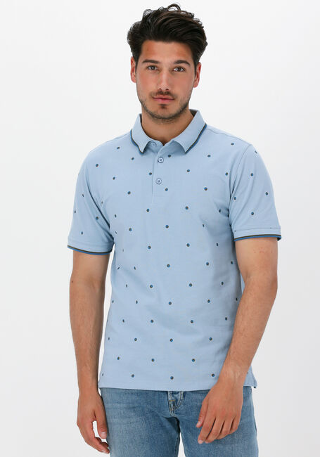 Blauwe KULTIVATE Polo PL DOTTED - large