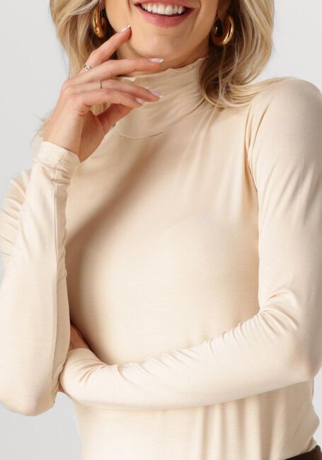 Ecru CC HEART Coltrui CC HEART SOFIA TURTLENECK BLOUSE - large