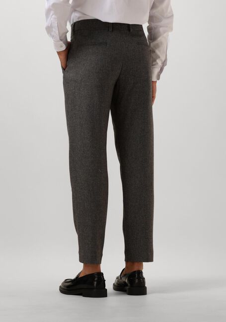 Grijze SELECTED HOMME Pantalon SLHSLIM-REED WOOL TRS - large