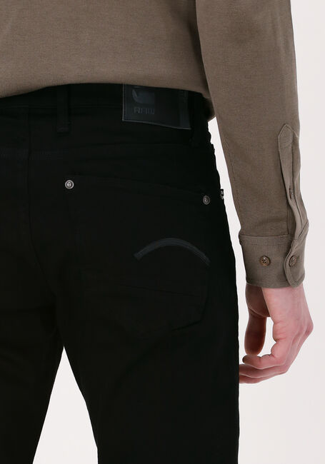 Zwarte G-STAR RAW Skinny jeans ELTO NERO BLACK F SUPERSTRETCH - large