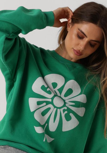 Groene CATWALK JUNKIE Sweater SW GROW LOVE - large