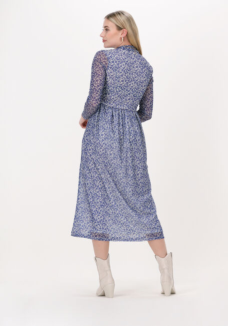 Lila NA-KD Midi jurk RECYCLED LS MESH DRESS - large
