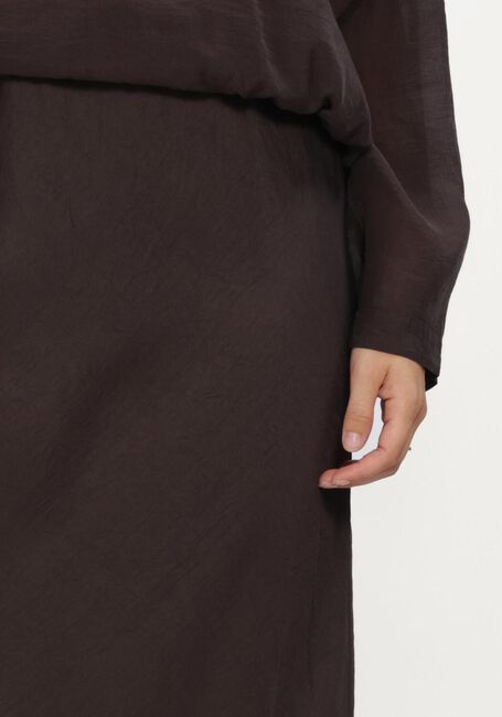 Bruine SUMMUM Maxirok SKIRT LIGHT TWILL - large