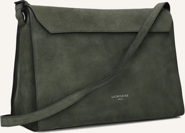 Groene LIEBESKIND Schoudertas LORA SUEDE SCHOULDERBAG M Groene LIEBESKIND Schoudertas LORA SUEDE SCHOULDERBAG M - large
