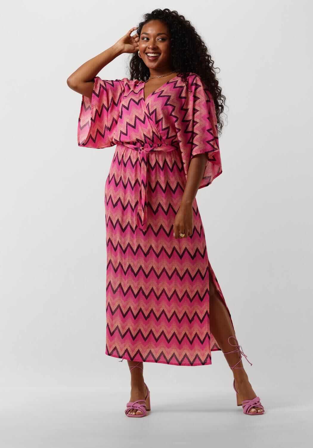 Roze FREEBIRD Maxi jurk DALANA MAXI Omoda