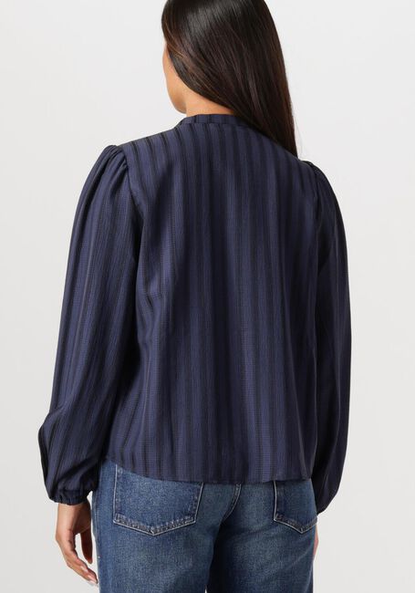 Donkerblauwe CO'COUTURE Blouses LULU SMOCK V-SHIRT - large