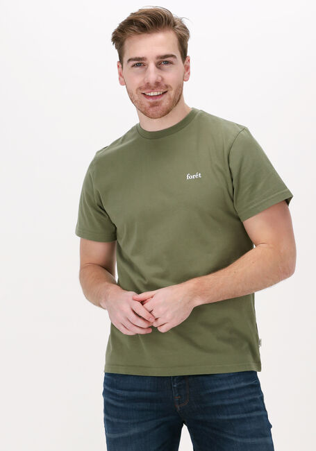 Groene FORÉT T-shirt AIR T-SHIRT - large