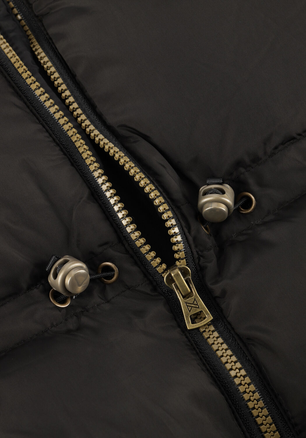 Zwarte KOKO NOKO Gewatteerde jas O56947 - large