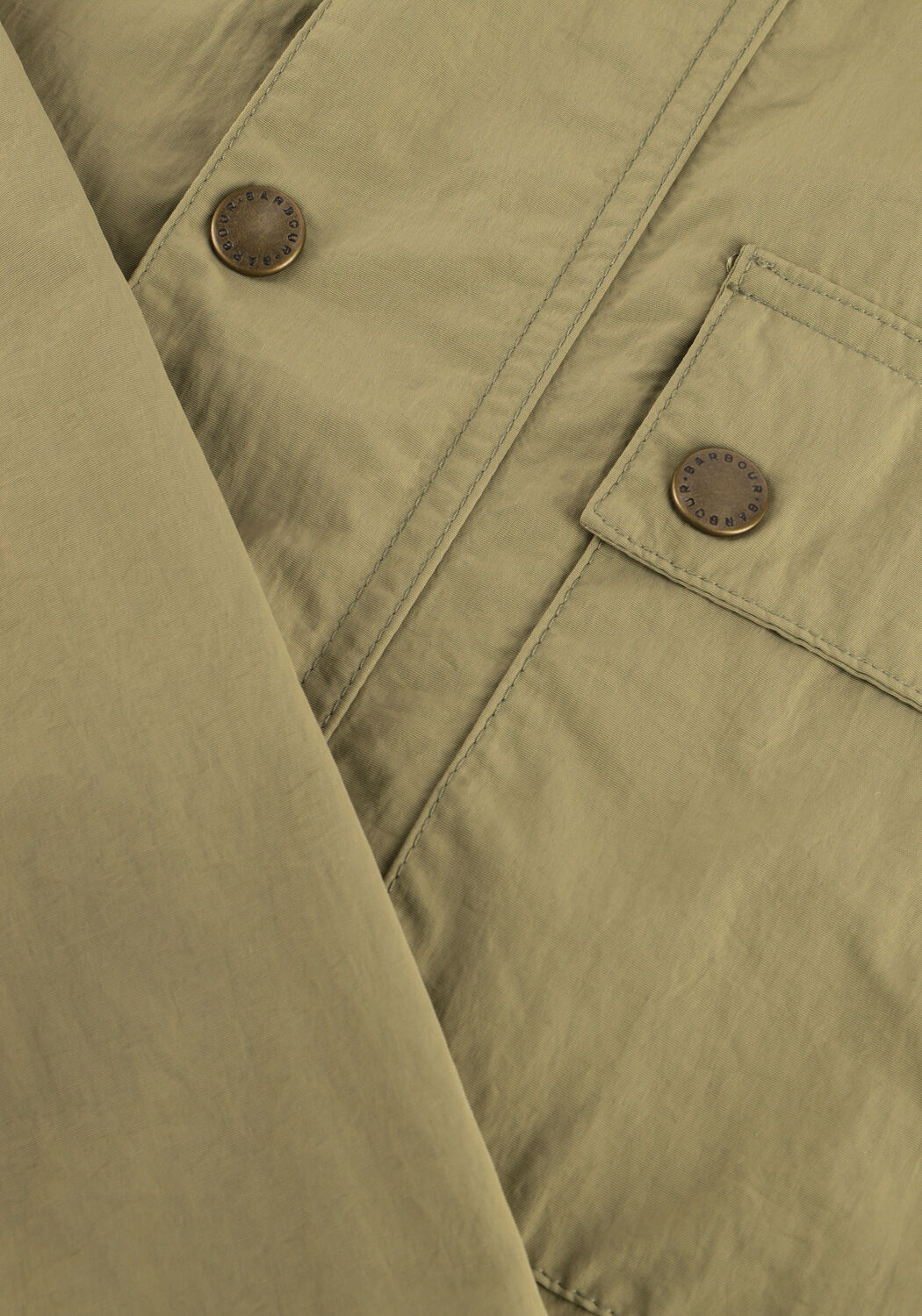 Khaki BARBOUR Jack MODIFIED SOLWAY SHOWERPROOF - large