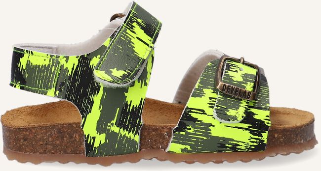 Gele DEVELAB Platte sandalen 48243 Gele DEVELAB Platte sandalen 48243 - large