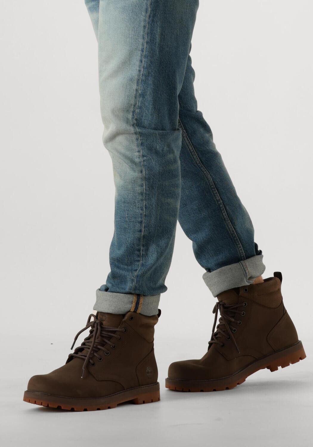 Bruine TIMBERLAND Veterboots BRITTON ROAD MID LACE UP Omoda