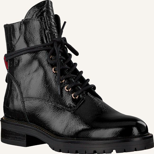 Zwarte HABOOB Veterboots P6668 Zwarte HABOOB Veterboots P6668 - large