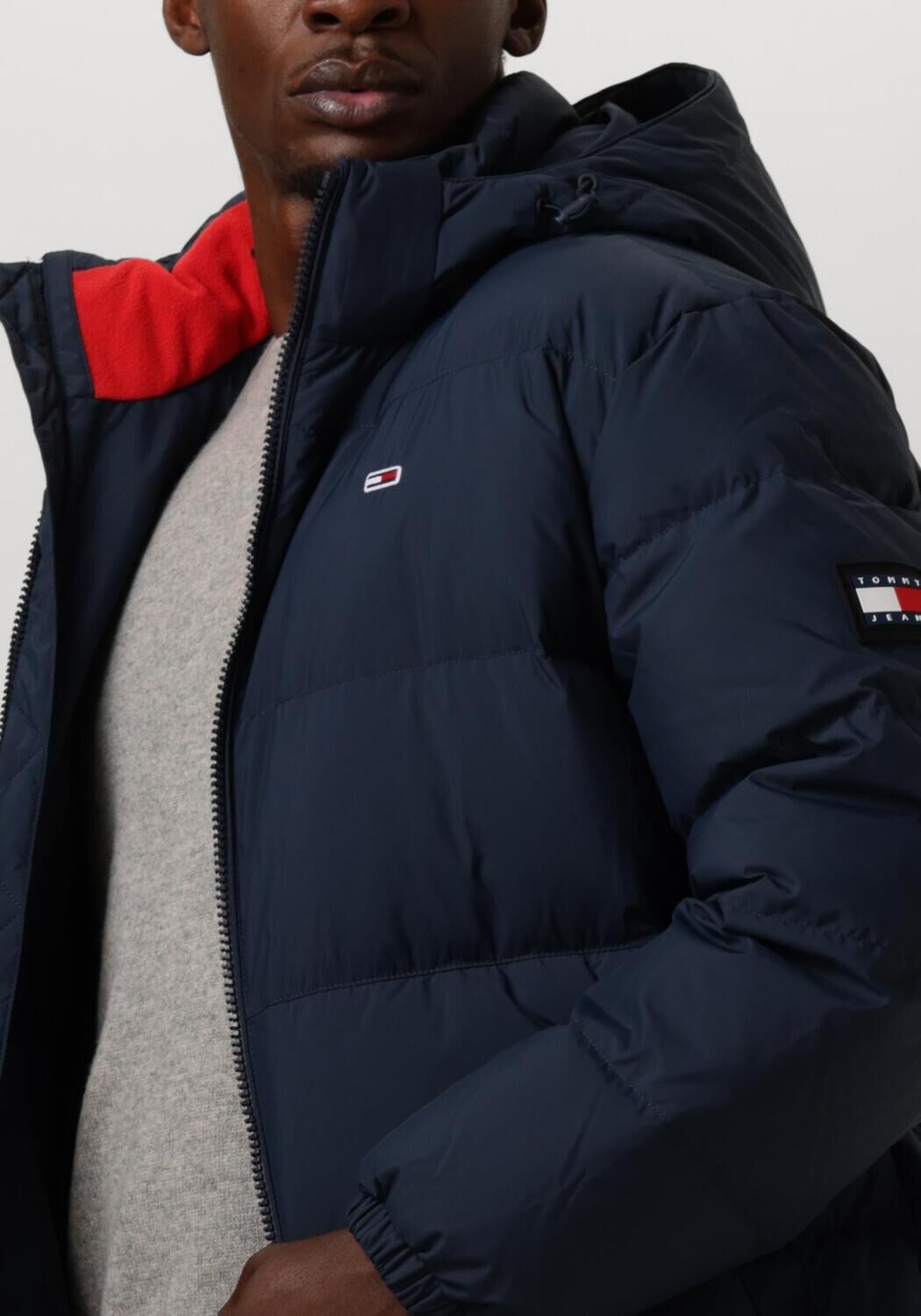 TOMMY JEANS Heren Jassen Tjm Essential Down Donkerblauw