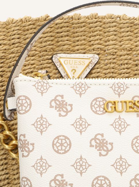 Beige GUESS Handtas LILICA BUCKET Beige GUESS Handtas LILICA BUCKET - large