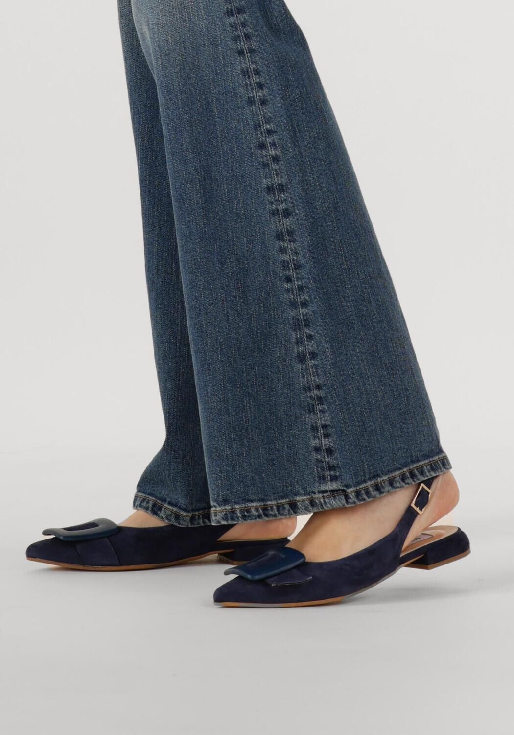 Blauwe NOTRE-V Slingbacks 12241 - large