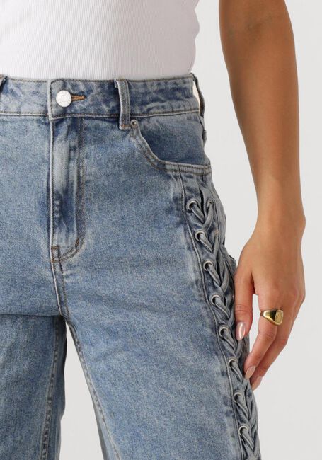 Blauwe Y.A.S. Straight leg jeans YASEYLA HW DENIM JEANS S - large