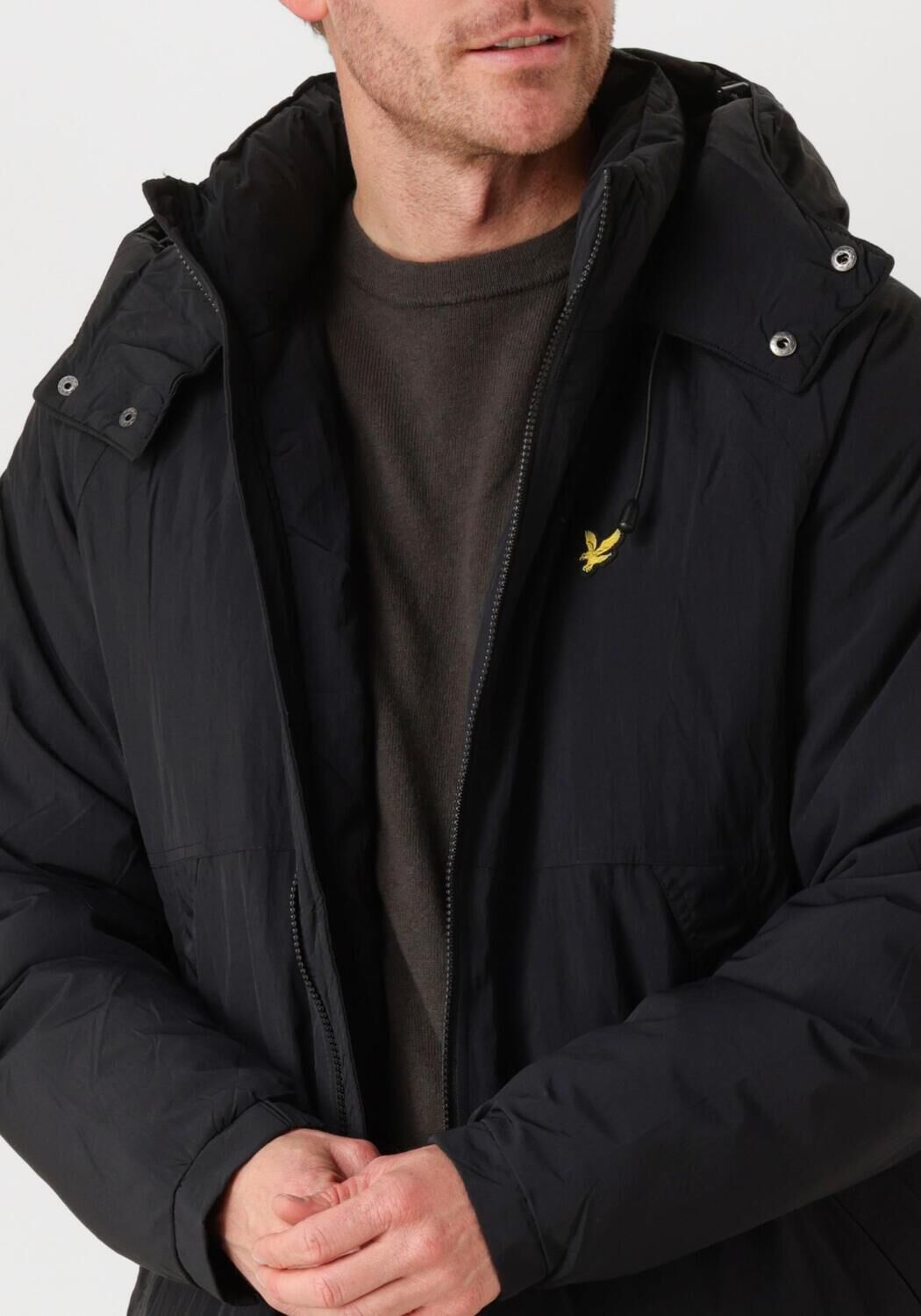 LYLE & SCOTT Heren Jassen Padded Puffer Jacket Zwart