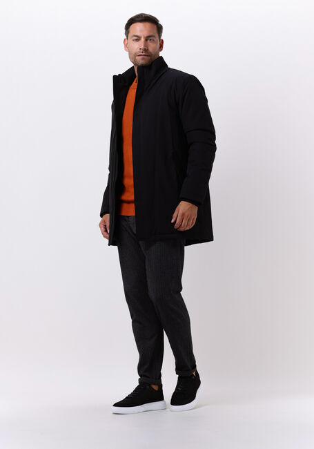 Zwarte SELECTED MEN Jack PEEL COAT B - large