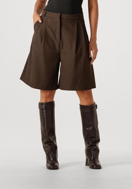Bruine NEO NOIR Korte broek NIKA STRUCTURE SHORTS - large