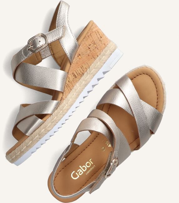 Beige GABOR Sandalen met hak 832 Beige GABOR Sandalen met hak 832 - large